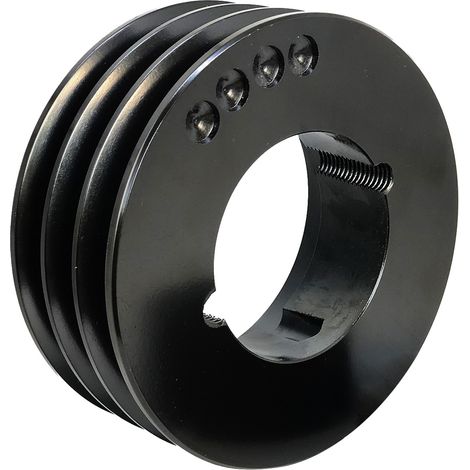 Poulie Spa 3 Gorges Dp 100mm Pour Moyeu Type 1610 (1/5)
