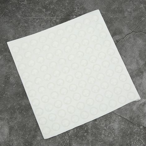 200 Stück selbstklebende Silikonfüße, transparent, rutschfest, 10 x 3 mm, für Wohnmöbel (1/5)