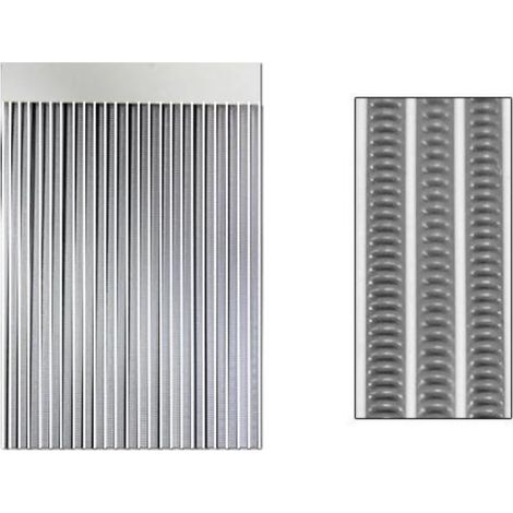 cortina de puerta cinta duero 90x210 nº 11 gris-blanco 11285d