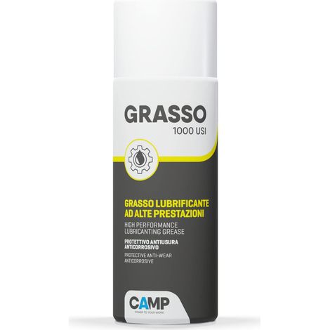 Camp GRASSO 1000 USI, Grasso lubrificante sintetico multiuso, di lunga durata, Anti-usura e anti-ruggine (1/2)