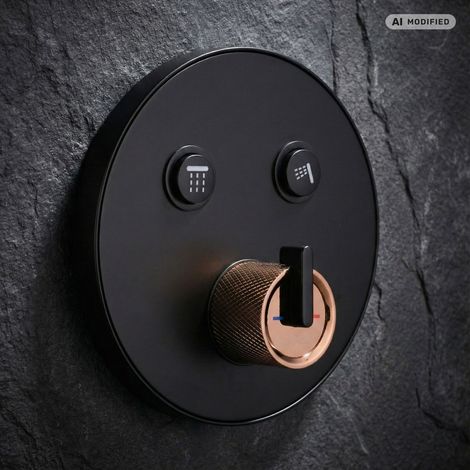PaulGurkes UP-Armatur Matt-Schwarz Select-Armatur Rose-Gold (1/5)