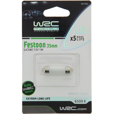 WRC 1 ampoule LED FESTOON -C5W- 35mm (1/5)