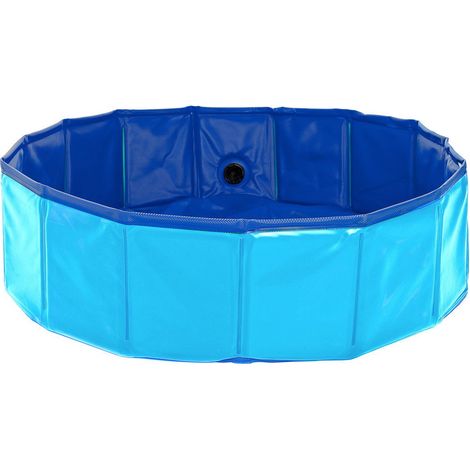 Groß: Pool mit Abflussstopfen für Hunde (1/2)