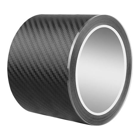 Protection Seuil de Porte Voiture Film Carbone Voiture Adhésif Protection Pare Choc Voiture Universelle (1/5)