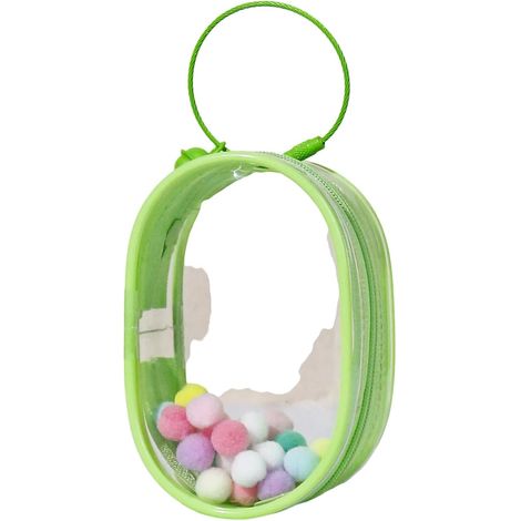 Bolsa transparente de PVC para actividades infantiles, organización familiar diaria clara y práctica. (1/5)