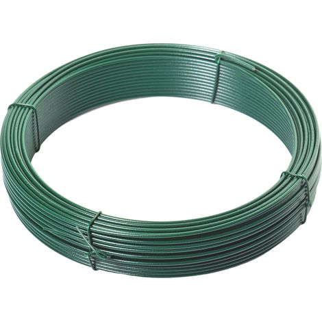 Confine FILO DI TENSIONE PLASTIFICATO mt.100  Ø mm. 2,70 10.00 rotoli