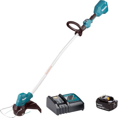 Makita DUR189 LXT 18v 300mm Brushless Grass Line Trimmer Strimmer + 5ah Battery (1/4)