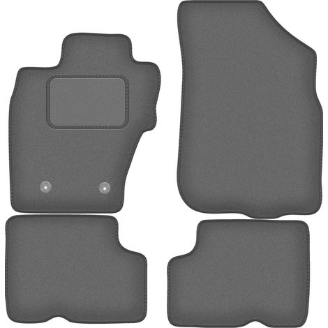 Tapis de sol graphite pour Dacia Duster I SUV 4x4 (2010-2018)
