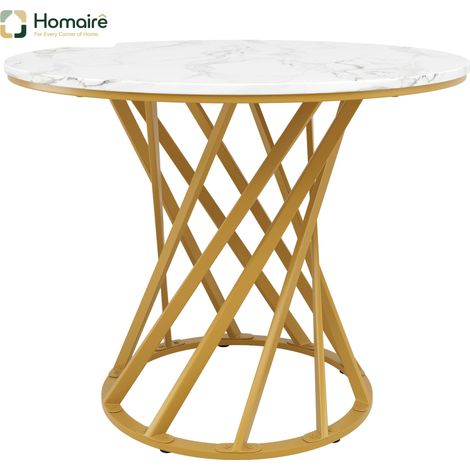DINING TABLE MDF Mehrfarbig 80 x 80 x 76 cm HOMAIRE (1/5)