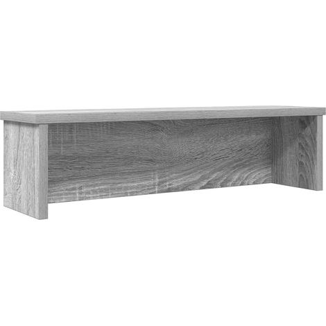 Küchenregal Stapelbar Grau Sonoma 60x15x16 cm Holzwerkstoff