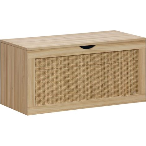Baúl Mueble Auxiliar Bong Color Pino 80x40x40 cm
