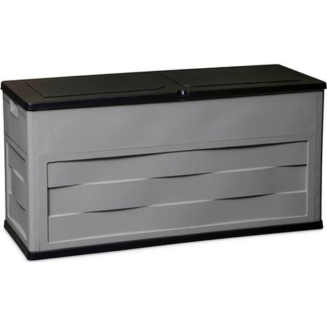 Baúl de jardín - Gris - 119x46x60 cm