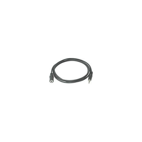 Cbl/2M 3.5mm Stereo Audio EXT M/F C2G - Rallonge de câble audio - mini-phone stereo 3.5 mm mâle pour mini-phone stereo 3.5 mm femelle - 2 m - blindé - moulé