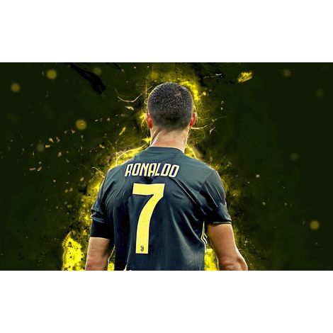 Papier peint panoramique Football - Joueur de Foot - 325 cm x 203 cm (1/2)