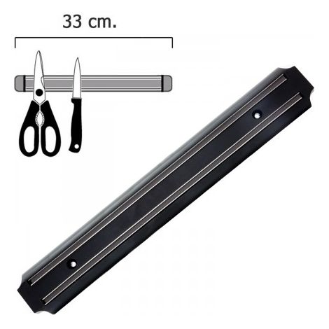 Barra magnetica 33 cm. Per appendere coltelli/multiuso