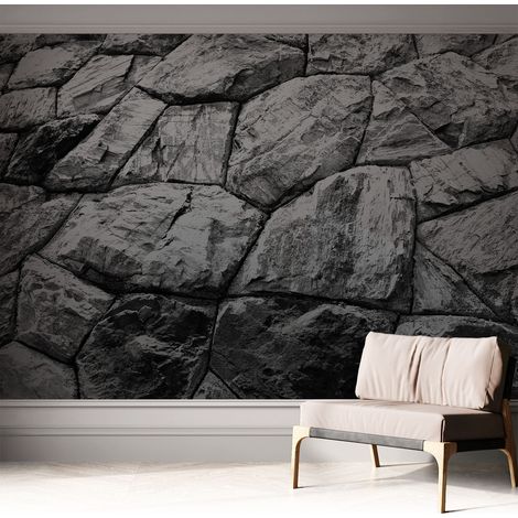 Papier peint autocollant avec imprimé pour décoration intérieure pour rénovation a motif Textures de pierre 312x219 cm (1/5)