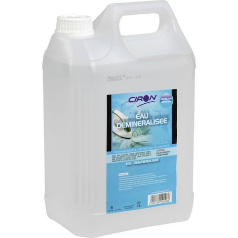 Agua desmineralizada 5 litros