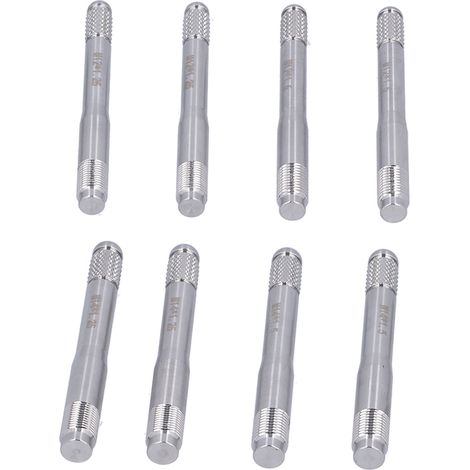 Lot de 8 goujons de roue, outils de montage et d'équilibrage en acier inoxydable pour automobile (1/5)
