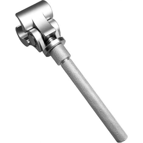 Clé de réparation charnière porte réglable acier inoxydable, outil alignement pour portes affaissées, pour propriétaires et bricoleurs (1/5)