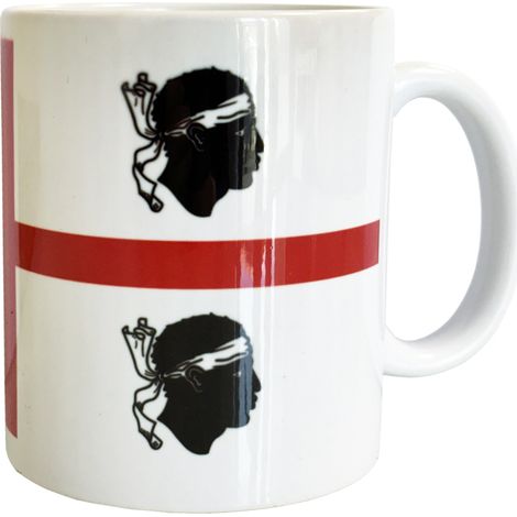 Mug en céramique Drapeau de la Sardaigne