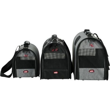 Bolsa de transporte ZOLUX NOMAD S para perros y gatos, gris, 36x21x23,5 cm