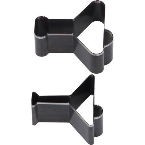 Ensemble 2 Emporte-pièces en Acier Alliage Forme Verre à Cocktail, Outils Manuels de Découpe et Moulage pour Travaux Créatifs en Cuir (1/5)