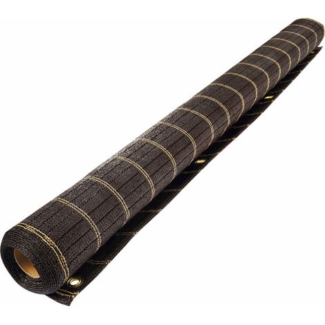 Sichtschutz Madagascar Schokolade 300g/m2 (1,5 x 3 m)