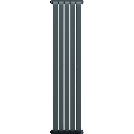 Wholesale Domestic Empire Anthracite 1200mm x 288mm Vertical Double Panel Radiator