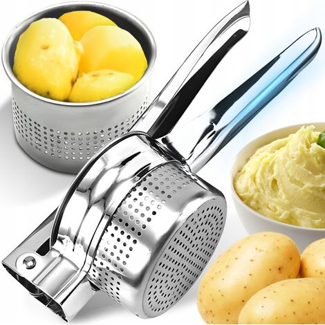 Pressa per impasti di patate e verdure in acciaio inox (1/5)