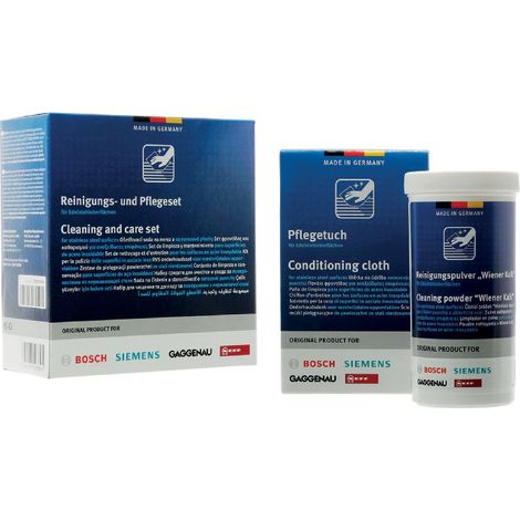 Bosch - kit d'entretien pour surfaces en acier inoxydable - (1/2)