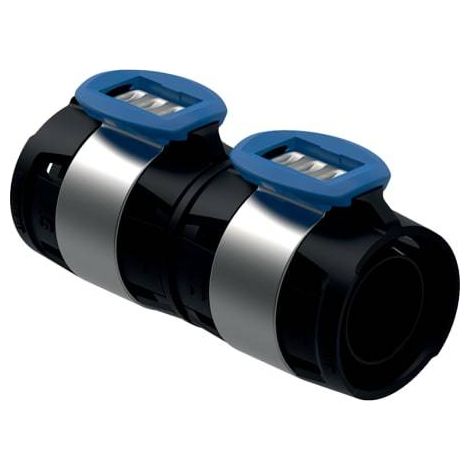 Geberit FlowFit Kupplung 620011001 DN 15, Ø 20 mm, 7,7 cm, für Haustechnik, Industrie, Schiffbau (1/5)