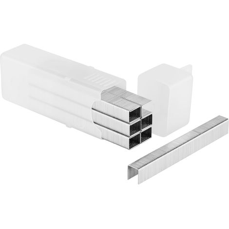 Stanley Type G Staples (12 mm, Flat Wire Staples for Electric and Hand Staplers) – Pack of 1,000
