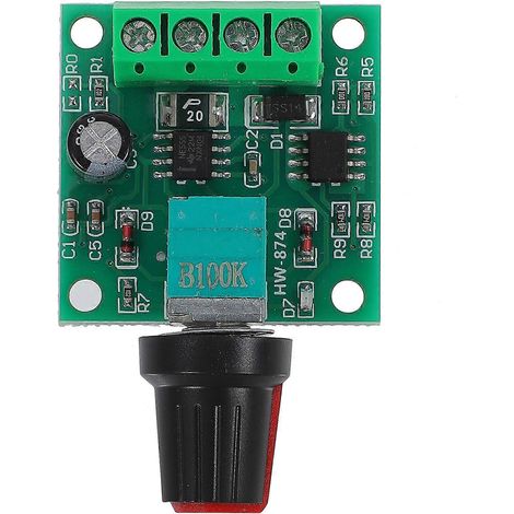Contrôleur de vitesse pour moteur à courant continu 1,8 V-12 V, régulateur de tension basse réglable-5X3.2cm