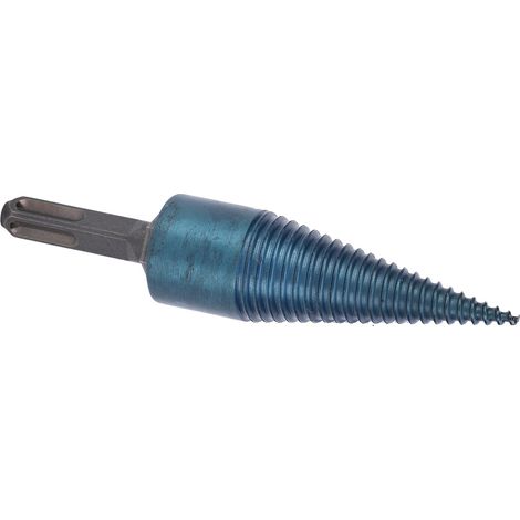 Foret conique à tige carrée pour fendeuse de bûches, accessoires de perçage pour poinçon à bois, 32 mm (1/5)