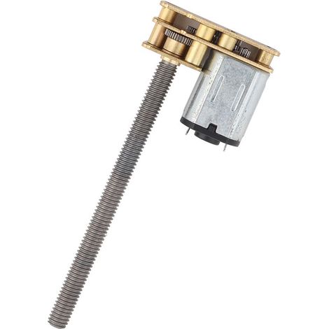 Generic Engrenage électrique Bon Remplacement, Vieux Moteur pour Ascenseurs/jouets avec Bobine de Fil de Cuivre Pur, Moteur à Engrenages 1024GA20 DC N20 (12V 100RPM) (1/5)