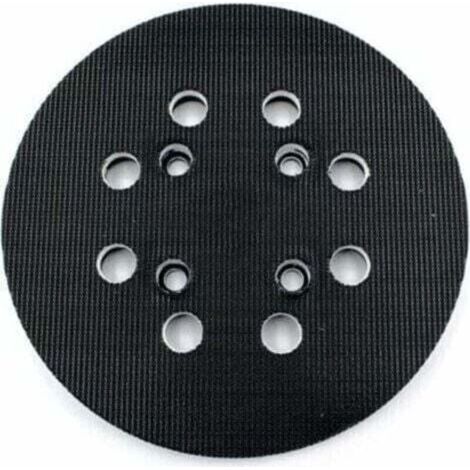 Plato de lijado ZVD para Bosch (Ø 125 mm, dureza media con sistema de accesorios para lijadora excéntrica PEX 300/400 AE / 4000 AE / Advanced Orbit 18, (1/4)