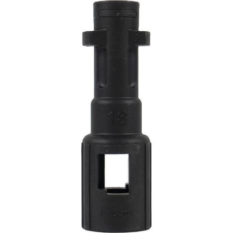 Adaptateur Bayonette - Pour Nettoyeur Haute Pression Série K - Raccord M3B4 - 150 Bar - 60 °C - 1 Pièce