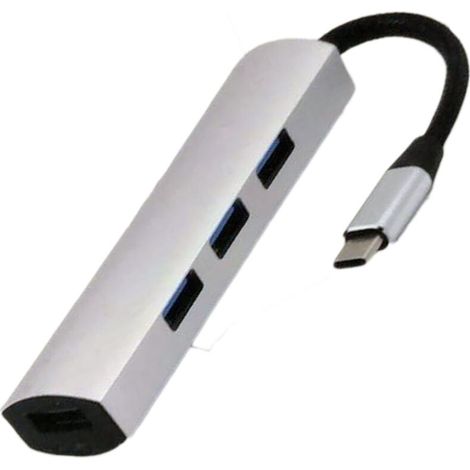 Usb-c Ultra Slim 1 X Micro Usb Ricarica 3 X Porte Usb 3.0