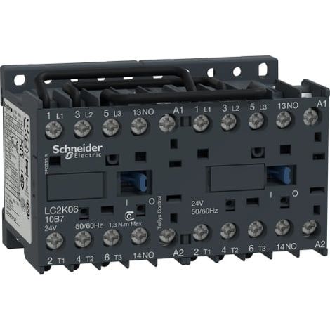 Contacteur inverseur TeSys LC2-K - 3P - AC-3 440V 6 A - bobine 230 V CA - LC2K0610P7
