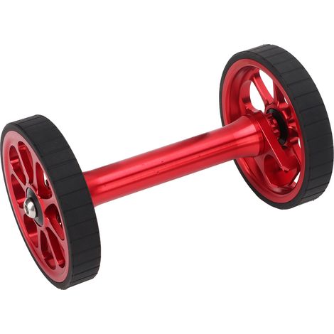 MEIJUN Barre télescopique extensible pour roues Easy Wheel, kit d'élargissement 80mm pour Brompton 3sixty, rouge (1/5)