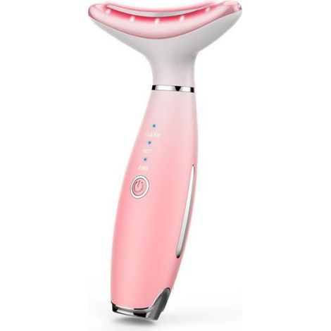 Appareil De Massage - 3 Niveaux De Vibration - Rechargeable - Pour Visage Cou Et Corps - 1 Pièce (1/4)