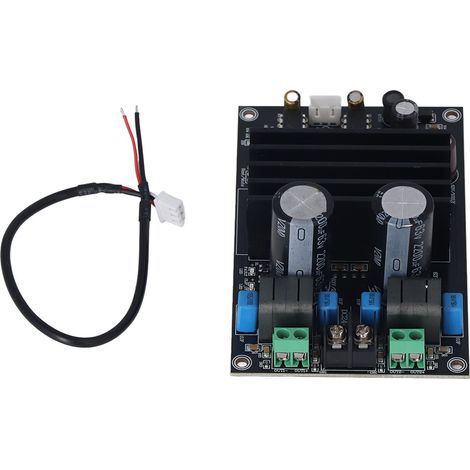 Mini amplificateur de puissance audio numérique, courant de veille stable de 80 mA, carte d'amplificateur de puissance 300 W + 300 W, DC 24-48 V, TPA3255 (1/5)