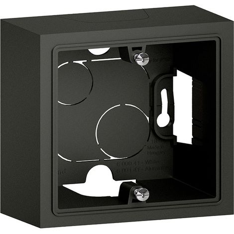 Cadre saillie 1 poste dooxie Noir velours LEGRAND 600241