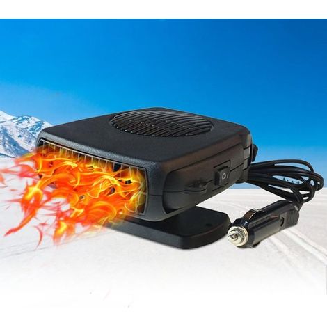 Longziming -12V Chauffage et climatisation de voiture 150W – Chauffage portable pour voiture avec fonction de dégivrage et de dégivrement – Chauffage rapide du pare-brise pour voiture, SUV et fourgonn (1/5)