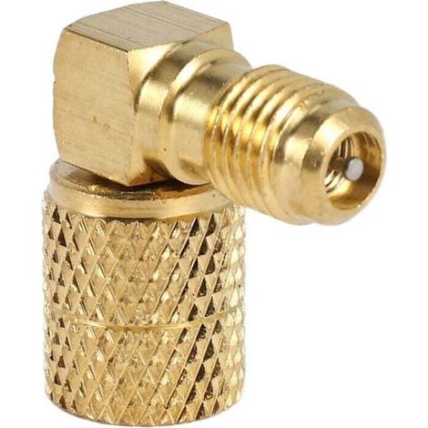 Adaptateur de connecteur d'adaptateur de réfrigération M1/4 Sae-F 5/16 pour tuyau de manomètre R410A (1/4)