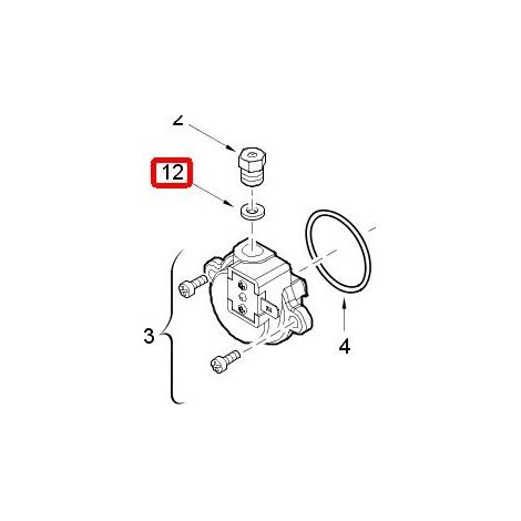 BOSCH Anillo de sellado (10x), 87001031730