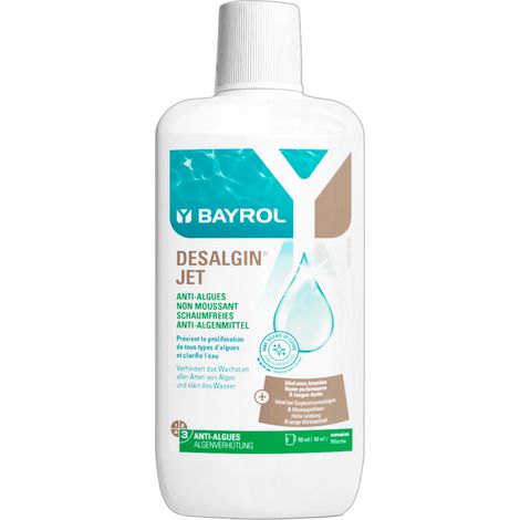 Desalgin Jet - Flacon de 1L (Anti-algues piscine formule non moussante) - Bayrol