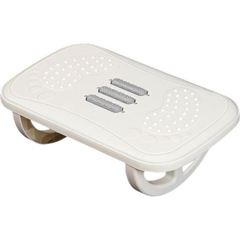 Reposapiés para debajo del escritorio,taburete ergonómico,cojín de apoyo para piernas,el hotel y el lugar de trabajo,14,76 x 9,06 x 4,72 pulgadas (1/5)