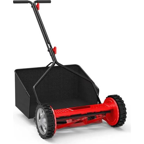 Güde Spindelmäher GSPM 380 Handrasenmäher 38 cm Handmäher Rasenmäher Fangkorb (1/5)