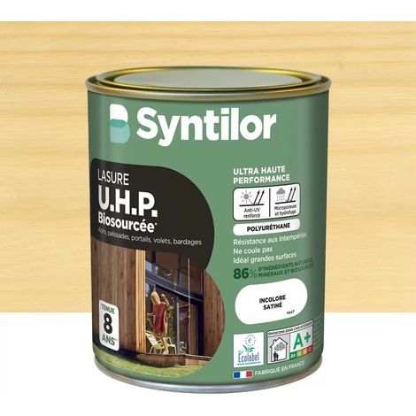 Lasure U.HP Biosourcée Nature Protect SYNTILOR Incolore 1 L (1/2)